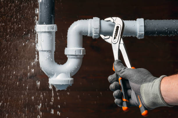 Professional Pipe Repair technician working in Newtonville, NJ